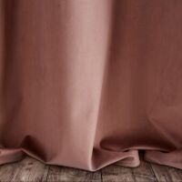 Pierre bársony sötétítő függöny Sötét rózsaszín 140x250 cm 6