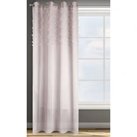 Kép 4/8 - stella-dekor-fuggony-pom-pom-diszitessel-pasztell-rozsaszin-140-x-250-cm-hangulatkep-bal