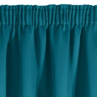 Kép 6/8 - Sötétítő függöny félig matt szövetből Sötét türkiz 135x270 cm  5