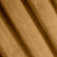 Ria bársony sötétítő függöny Mézsárga 140x250 cm 5