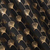 Clara sötétítő függöny Fekete/arany 135x250 cm 5
