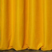Ada egyszínű sötétítő függöny Mustársárga 140x250 cm 6