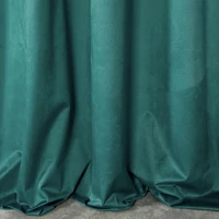 Kép 11/11 - rosa-barsony-sotetito-fuggony-sotet-turkiz-140-x-250-cm-hs371120 7