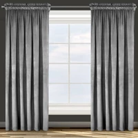 Kép 2/11 - rosa-barsony-sotetito-fuggony-acelszurke-140x270-cm-hs371528-ket-oldalra-felakasztva