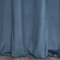 Kép 7/8 - Peri bársony sötétítő függöny Gránátkék/réz 140x250 cm 6