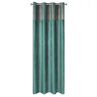 Kép 3/8 - Peri bársony sötétítő függöny Sötét türkiz 140x250 cm 2