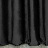 Peri bársony sötétítő függöny Fekete/réz 140x250 cm 6