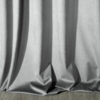 Melanie bársony sötétítő függöny Ezüst 215x250 cm 6