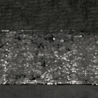 Jasmin bársony sötétítő függöny Fekete 140x250 cm 4
