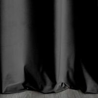 Jasmin bársony sötétítő függöny Fekete 140x250 cm 6