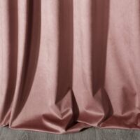 Melanie bársony sötétítő függöny Sötét rózsaszín 140x250 cm 7