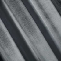 Kép 6/8 - Samanta bársony sötétítő függöny Grafit 140x270 cm 5