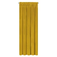 Kép 8/9 - Samanta bársony sötétítő függöny Mustársárga 140x270 cm