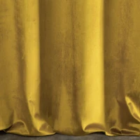 Kép 3/9 - Samanta bársony sötétítő függöny Mustársárga 140x270 cm