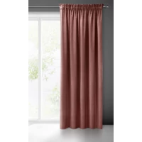 Kép 2/10 - sibel-pierre-cardin-barsony-sotetito-fuggony-sotet-rozsaszin-140-x-270-cm-felakasztva