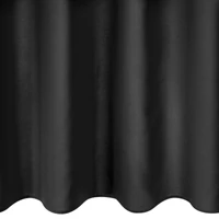 Kép 2/8 - rita-egyszinu-dekor-fuggony-fekete-140-x-175-cm-hs378237 6