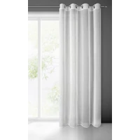 Kép 2/9 - Sonia egyszínű fényáteresztő függöny Fehér 140x250 cm 1