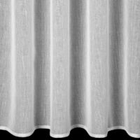 Sonia egyszínű fényáteresztő függöny Fehér 140x250 cm 6