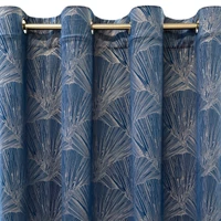 Kép 4/11 - Goja Pierre Cardin bársony sötétítő függöny Gránátkék 140x250 cm 3