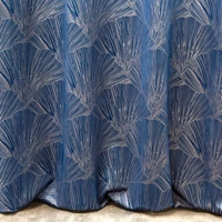 Kép 7/11 - Goja Pierre Cardin bársony sötétítő függöny Gránátkék 140x250 cm 6