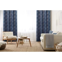 Kép 10/11 - Goja Pierre Cardin bársony sötétítő függöny Gránátkék 140x250 cm 9