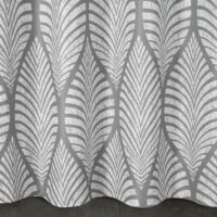 Eloisa sötétítő függöny Fehér/acélszürke 140x250 cm 6