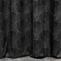 Goja Pierre Cardin bársony sötétítő függöny Fekete 140x250 cm 6