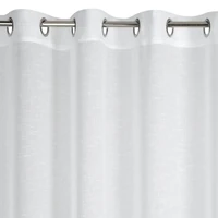 Kép 4/10 - Lexy fényáteresztő függöny Fehér 140x250 cm 3