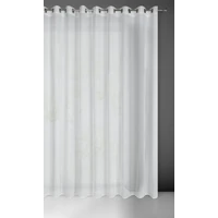 Kép 10/10 - Lexy fényáteresztő függöny Fehér 300x250 cm 1