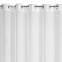 Kép 8/10 - Lexy fényáteresztő függöny Fehér 300x250 cm 3