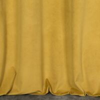 Milo bársony sötétítő függöny Mézsárga 140x250 cm 5
