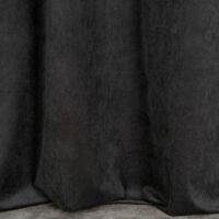 Milo bársony sötétítő függöny Fekete 140x250 cm 7