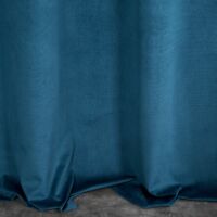 Milo bársony sötétítő függöny Gránátkék 140x250 cm 6