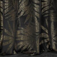 Elena bársony sötétítő függöny Fekete 140x250 cm 6
