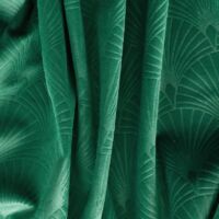 Julia bársony sötétítő függöny Sötétzöld 140x250 cm 10