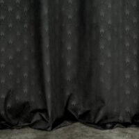 Julia bársony sötétítő függöny Fekete 140x250 cm 6