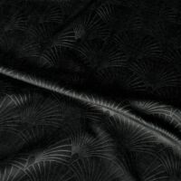 Julia bársony sötétítő függöny Fekete 140x250 cm 7