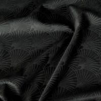 Julia bársony sötétítő függöny Fekete 140x250 cm 8