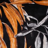 Zoja Pierre Cardin bársony sötétítő függöny Fekete/piros 140x250 cm 4