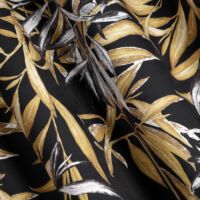 Zoja Pierre Cardin bársony sötétítő függöny Fekete/bézs 140x250 cm 5