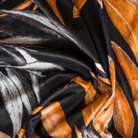 Zoja Pierre Cardin bársony sötétítő függöny Fekete/piros 140x270 cm 9