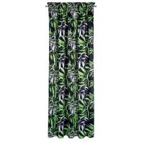 Zoja Pierre Cardin bársony sötétítő függöny Fekete/zöld 140x270 cm 2