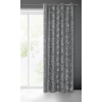 Kép 10/11 - livia-attort-palmalevel-mintas-barsony-fuggony-acelszurke-140-x-250-cm-felakasztva
