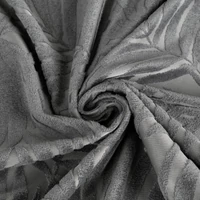 Kép 3/11 - livia-attort-palmalevel-mintas-barsony-fuggony-acelszurke-140-x-250-cm-gyurt-anyag