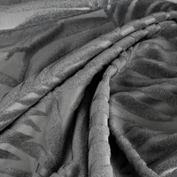 Kép 5/11 - livia-attort-palmalevel-mintas-barsony-fuggony-acelszurke-140-x-250-cm-gyurt-anyag-2