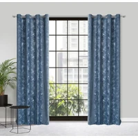 Kép 1/11 - livia-attort-palmalevel-mintas-barsony-fuggony-sotetkek-140-x-250-cm