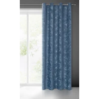 Kép 10/11 - livia-attort-palmalevel-mintas-barsony-fuggony-sotetkek-140-x-250-cm-felakasztva