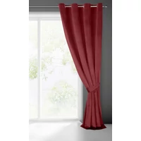 Kép 8/11 - carmen-barsony-sotetito-fuggony-burgundi-voros-140x270-cm-oldalt
