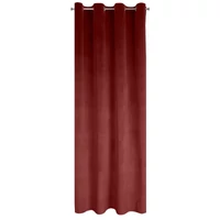 Kép 11/11 - carmen-barsony-sotetito-fuggony-burgundi-voros-140x270-cm-hatter-nelkul