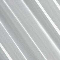 Sylvia egyszínű fényáteresztő függöny Fehér 350x150 cm 5